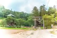 安久津八幡神社の鳥居