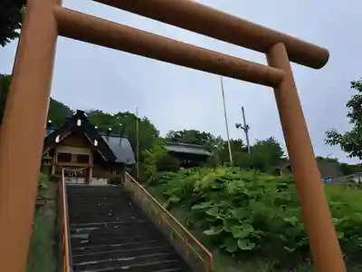 浦幌神社・乳神神社の鳥居