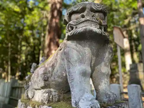 小野神社の狛犬