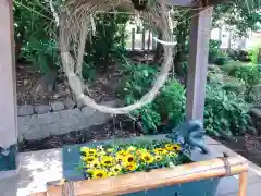 東海市熊野神社の手水