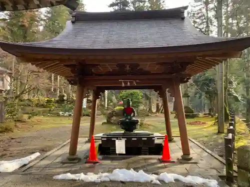 華厳寺の手水