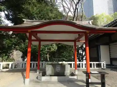 日枝神社の手水舎