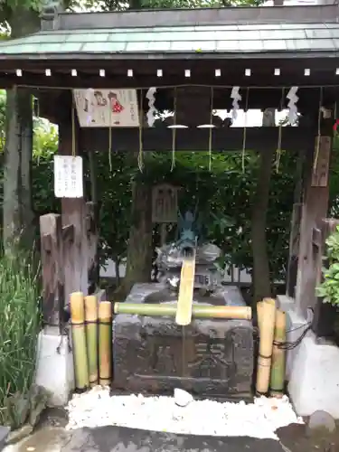 高木神社の手水舎