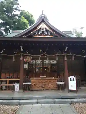 鳩ヶ谷氷川神社の本殿・本堂