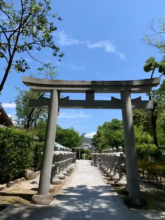 伊和志津神社の鳥居