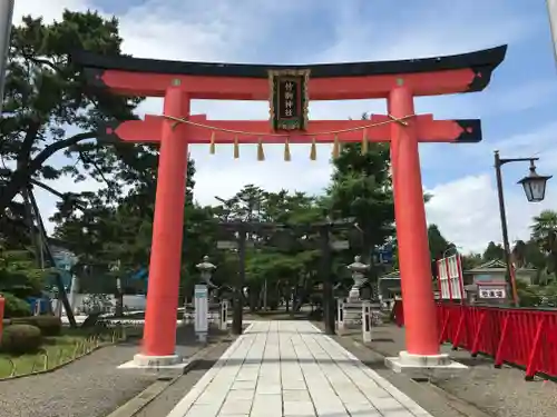 竹駒神社の鳥居