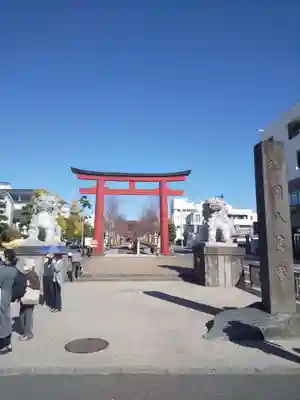 鶴岡八幡宮の鳥居