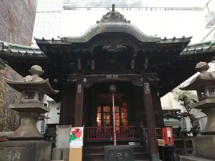 高山稲荷神社(旧鎮座地)の本殿・本堂