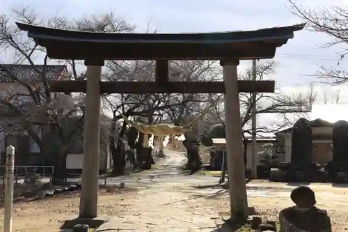 田村神社の鳥居