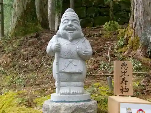 日光二荒山神社の像