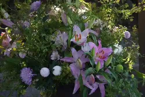 東海市熊野神社の手水舎
