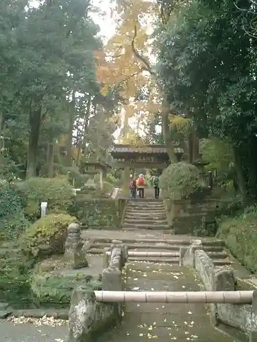 浄智寺の庭園