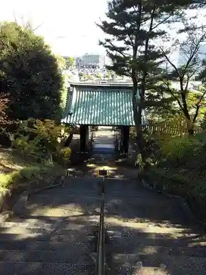 狭山山不動寺の山門・神門