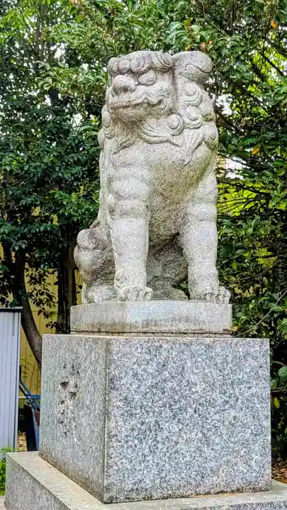 柴又八幡神社の狛犬
