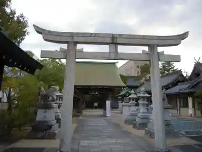 賀茂神社天満宮の鳥居