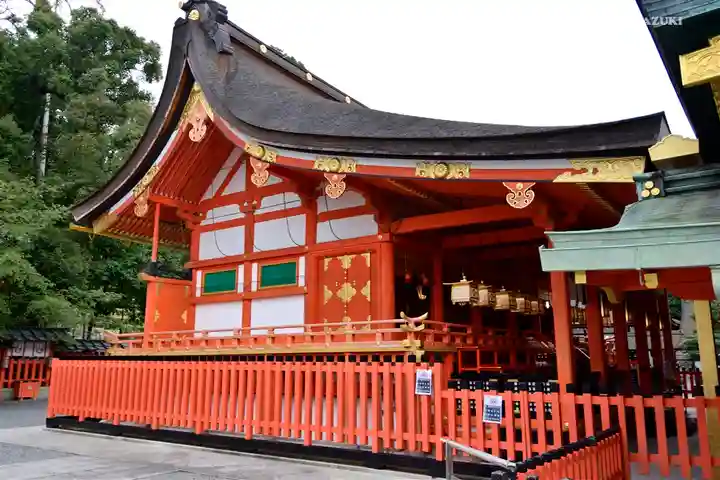 伏見稲荷大社の本殿・本堂