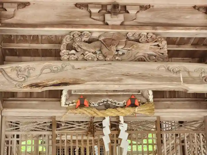 八幡神社の芸術