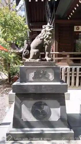 蔵前神社の狛犬