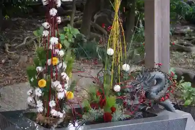 東海市熊野神社の手水舎