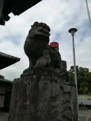 板倉雷電神社の狛犬