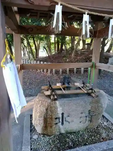 鵜森神社の手水舎