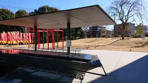 武蔵野坐令和神社の手水舎