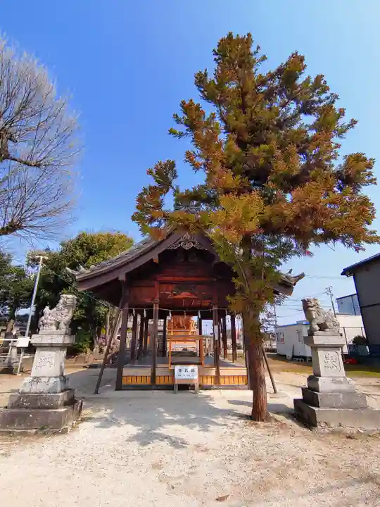 八王子社(気噴町)の本殿・本堂