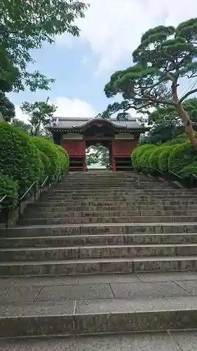 護国寺の山門・神門