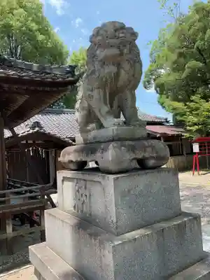 六所社(金城町)の狛犬