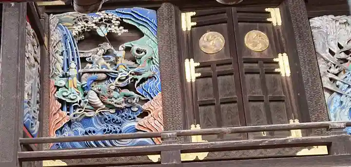 板倉雷電神社の芸術