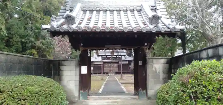 畑山神社の山門・神門