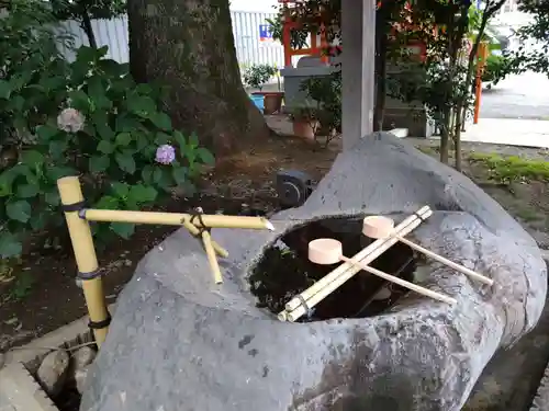 山崎菅原神社の手水