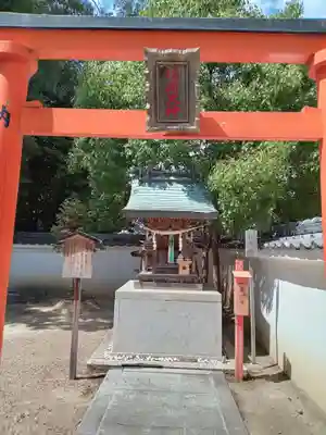 百済王神社の鳥居