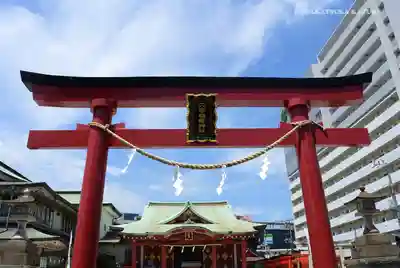 東京羽田 穴守稲荷神社の鳥居