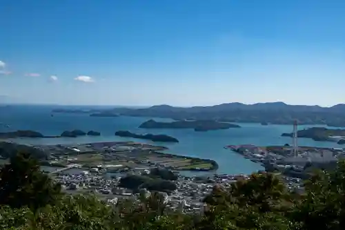 津峯神社の景色