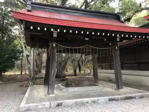 阿波神社の手水