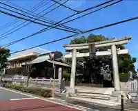 白山神社の鳥居