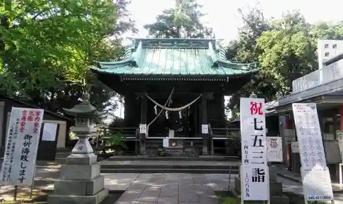 篠原八幡神社の本殿・本堂