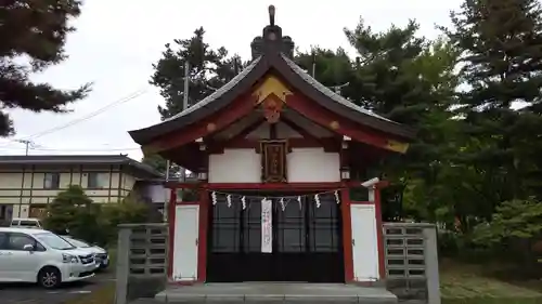 北鎮安全神社の本殿