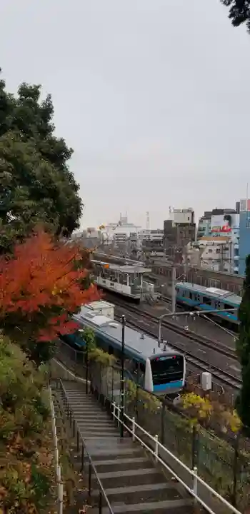 諏方神社の周辺