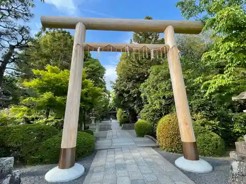 木嶋坐天照御魂神社の鳥居