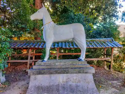 八柱神社の狛犬
