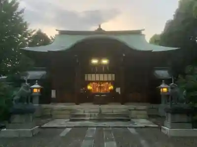 溝旗神社（肇國神社）の本殿・本堂
