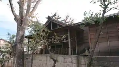 元郷氷川神社の本殿・本堂