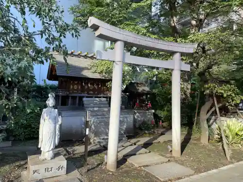 成子天神社の鳥居