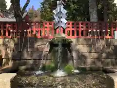 岩木山神社の手水