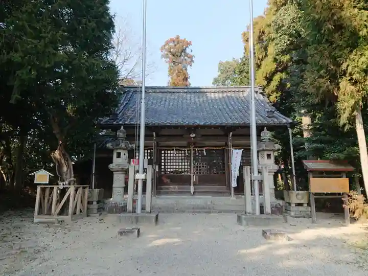 伊賀留我神社(南社)の本殿・本堂