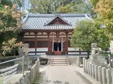 丹比神社の本殿・本堂