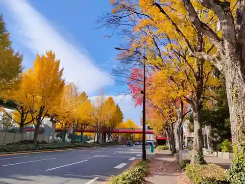 若宮八幡社の景色
