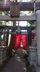 多田朝日森稲荷神社の鳥居